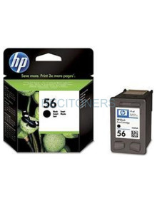 Cartucho de tinta C6656AEABE HP - HP TINTA NEGRO DESKJET 5150/5550/5652/5850, PHOTOSMART 7150/7350/7345/7530/7550, PSC-1110 - Nº