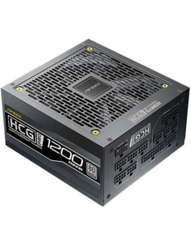 Fuente de alimentacion ANTEC FA12132128 - Antec HIGH CURRENT GAMER HCG1000 PRO Platinum ATX 3.1 unidad de fuente de Negro