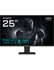 Monitor GIGABYTE MN54154527 - GIGABYTE GS25F14 Monitor Gaming FHD de 25" - 1920 x 1080, 144Hz, 1ms, 300 cd/m², Display HDR