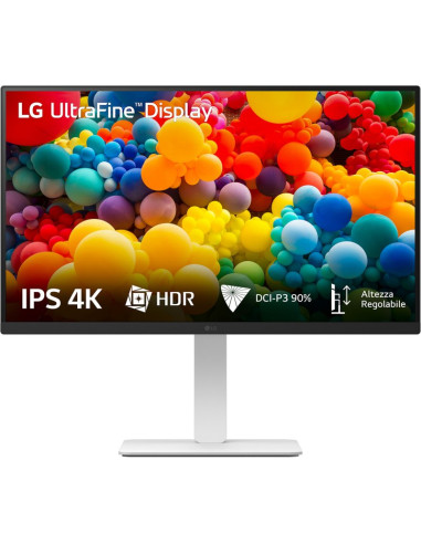 Monitor LG MN5313474 - LG 27US550-W pantalla para PC 68,6 cm (27") 3840 x 2160 Pixeles 4K Ultra HD LCD Blanco