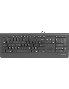 Periferico NATEC PE10415033 - NATEC Barracuda teclado Universal USB QWERTY Español Negro