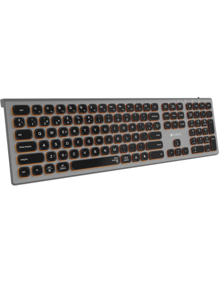 Periferico SUBBLIM PE11505109 - SUBBLIM Teclado Bluetooth/2.4G Master iluminado Ext G/N