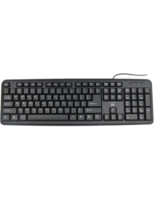 Periferico EWENT PE10534093 - Ewent EW3112 teclado Oficina USB + PS/2 QWERTY Portugues Negro