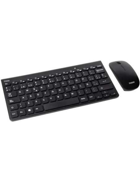 Periferico TOOQ TQKMW-3101-B - Tooq Teclado + Raton TQKMW-3101-B Slim inalambrico