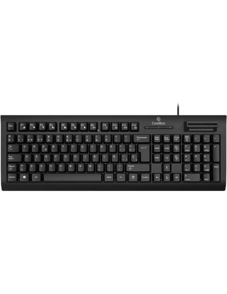 Periferico COOLBOX COO-TEC04DNI - Coolbox Teclado con lector DNI smartcard V4