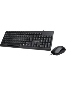 Periferico GIGABYTE OP93154004 - GIGABYTE KM6300 teclado Raton incluido Hogar USB QWERTY Español Negro