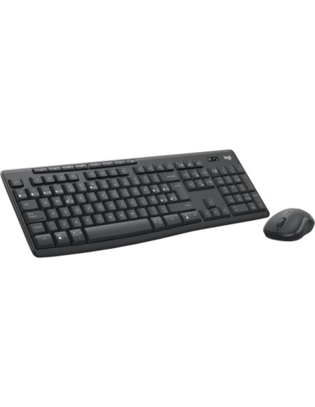 Periferico LOGITECH PE3034094 - Logitech MK370 Combo for Business teclado Raton incluido Oficina Bluetooth QWERTY Grafito
