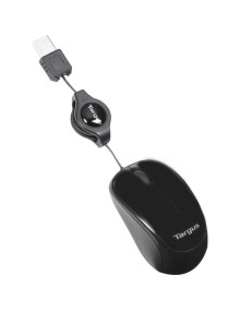 Periferico TARGUS PE20131032 - Targus AMU75EU raton Viajes Ambidextro USB tipo A 1000 DPI