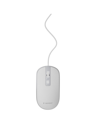 Periferico GEMBIRD PE2032075 - Gembird MUS-4B-06-WS raton Oficina Ambidextro USB tipo A Optico 1200 DPI