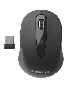 Periferico GEMBIRD PE2132232 - Gembird MUSW-6B-01 raton Oficina mano derecha RF inalambrico Optico 1600 DPI