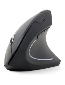 Periferico GEMBIRD MUSW-ERGO-01 - GEMBIRD Raton optico inalamb. ergo 6 botones Negro