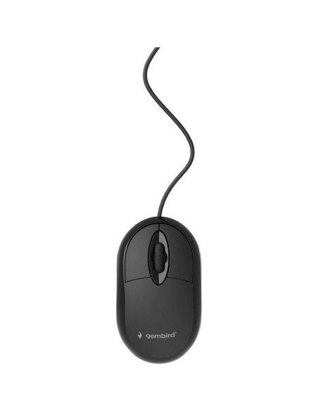 Periferico GEMBIRD MUS-U-01 - GEMBIRD Raton optico USB 3 botones cable Negro