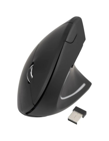 Periferico TOOQ TQMWG-1104-B - Tooq Raton inalambrico ergonomico Vertical 3200DPI