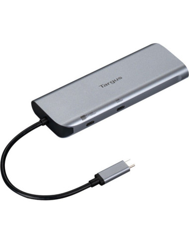 Periferico TARGUS PT91131302 - Targus DOCK427GL base para portatil y replicador de puertos Alambrico USB 3.2 Gen 2 (3.1 Gen Gris