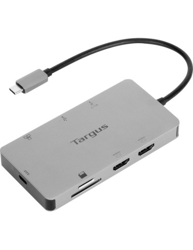Periferico TARGUS PT91131126 - Targus DOCK423EU base para portatil y replicador de puertos Alambrico USB 3.2 Gen 1 (3.1 Plata