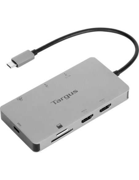 Periferico TARGUS PT91131126 - Targus DOCK423EU base para portatil y replicador de puertos Alambrico USB 3.2 Gen 1 (3.1 Plata