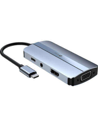 Periferico LEOTEC PT91230233 - Leotec Docking Station 10 en 1 Plus