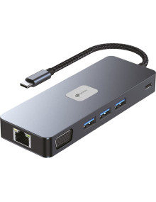 Periferico LEOTEC PT91230234 - Leotec Docking Station 11 en 1 Plus