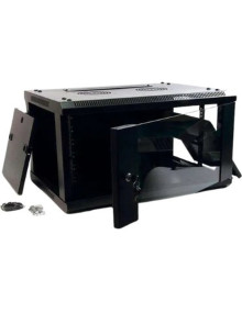 Red PEPEGREEN 71436 - PEPEGREEN ARMARIO RACK 19" 9U 60X60 CON ACCESORIOS INCLUIDOS MONTADO