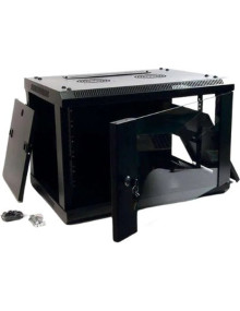 Red PEPEGREEN 71704 - PEPEGREEN ARMARIO RACK 19" 32U 60X60 DESMONTADO PUERTA DELANTERA CRISTAL Y PUERTA TRASERA METALICA