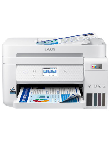 Multifuncion C11CJ60407 EPSON - STRONGEpson Impresora multifunción EcoTank ET-4856 A4 con depósito de tinta, c