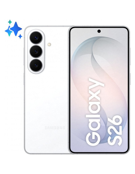 Smartphone SAMSUNG 73287 - SAMSUNG Smartphone Galaxy S26 12GB / 512GB / 6,3" / 5G / Blanco