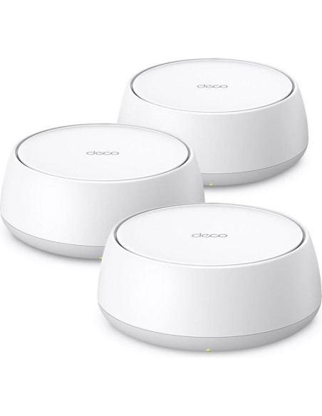 Red TP-LINK 74267 - TP-LINK Deco BE22 pack 3 - Sistema Wi-Fi 7 Mesh BE3600