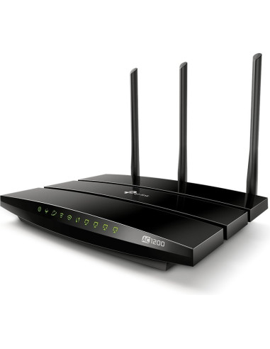 Red TP-LINK 38946 - TP-LINK AC1200 VDSL/ADSL Modem Router