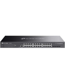 Red TP-LINK SG3428X - TP-Link SG3428X Switch L2+ 24xG 4x10G SFP+