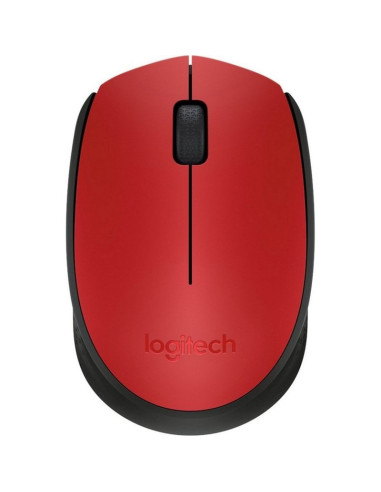 Periferico LOGITECH 910-004641 - Logitech M171 Raton Inalambrico 1000 dpi Neg/Rojo