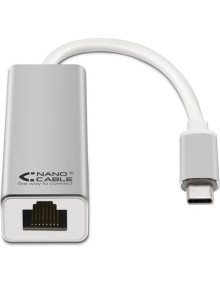 Accesorio NANOCABLE 10.03.0402 - Nanocable Conversor USB 3.0 C Ethernet Gigabit