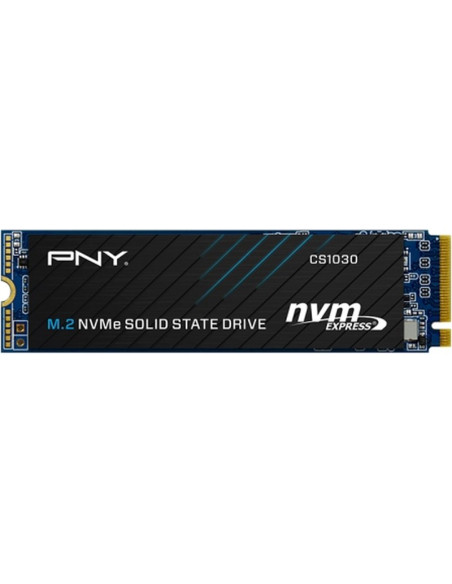 Disco PNY M280CS1030-500-RB - PNY CS1030 500GB - PCIe Gen3 NVMe - M.2 2280 - 3D NAND - hasta 2000 MB/s lectura - hasta escritura