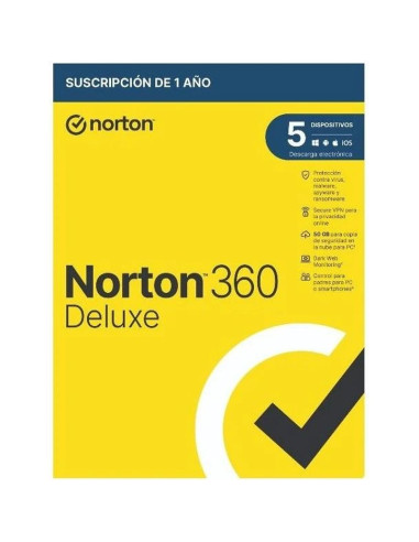 Software NORTON 21433181 - NORTON 360 DELUXE 50GB ES 1L/1A ESD
