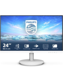 Monitor PHILIPS 241V8AW/00 - Monitor Philips 241V8AW 23.8"/ Full HD/ Multimedia/ Blanco