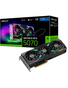 Tarjeta grafica PNY VCG507012TFXXPB1-O - TARJETA GRAFICA PNY RTX 5070 12GB ARGB OVERCLOCKED