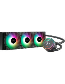 Refrigeracion UNYKACH UK353101 - Unykach Aquastorm 360 Kit de Refrigeracion Liquida - 3 Ventiladores de 120mm - Iluminacion RGB