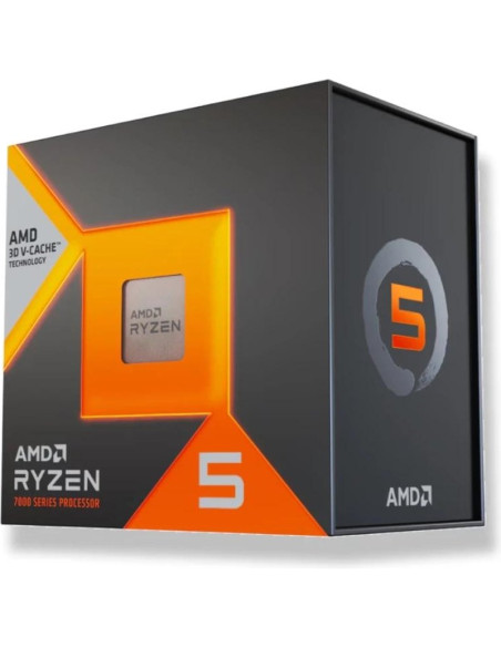 Refrigeracion AMD 100-100001904WOF - AMD RYZEN 5 7500X3D 4.5G 102M 6C AM5 BOX Sin Venti