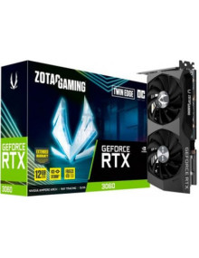 Tarjeta grafica ZOTAC ZT-A30600E2-10M - TARJETA GRAFICA ZOTAC GAMING RTX 3060 TWIN EDGE 12GB GDDR6