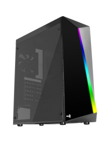 Caja AEROCOOL SHARD - Caja pc aerocool semitorre shardusb 3.02*usb 2.0audio/microfonosoporta gpu hasta 355mmlateral led
