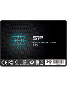 Disco SILICON POWER SP240GBSS3S55S25 - SP Slim S55 SSD 240GB 2.5" 7mm Sata3