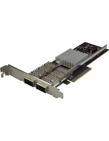 Red STARTECH PEX40GQSFDPI - Startech.com tarjeta pci express nic qsfp+ de servidores con dos puertos con chipset intel xl710 mon