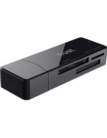 Accesorio TRUST TRUST-21935 - Lector de tarjetas externo trust nanga 21935 usb 3.1