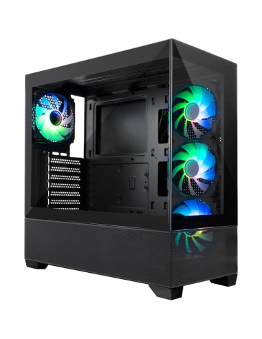 Caja SUPERMICRO CSE-733TQ-668B - Supermicro chasis negro sc733 mid tower con psu platinum 668w