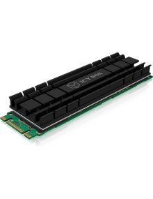 Refrigeracion RAIDSONIC IB-M2HS-701 - Disipador de calor icybox disco ssd m.2 2280 ib-m2hs-701 negro