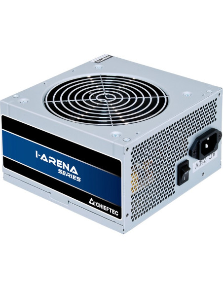 Fuente de alimentacion chieftec gpb-400s 400 w 20+4 pin atx ps/2 plata