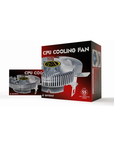 Refrigeracion GEMBIRD FANCASE/BALL - Ventilador gembird fancase 80mm caja de pc