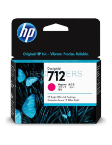 Consumible Gran Formato 3ED68A HP - DESIGNJET STUDI 24-in PRINTER STUDIO STEEL 24-in PRINTERCARTUCHO 712 MAGENTA