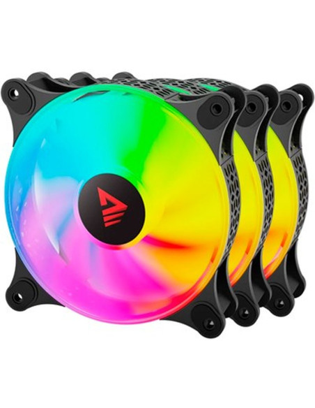 Refrigeracion ALPENFOHN 84000000165 - Alpenfohn wing boost 3 white 120mm addressable rgb high speed pwm fan - triple