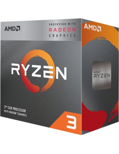 Refrigeracion AMD YD3200C5FHBOX - AMD RYZEN 3 3200G 3.6GHz 4M 4CORE AM4 BOX+Disipa
