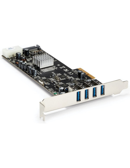 Accesorio STARTECH PEXUSB3S44V - Startech tarjeta pci express 4 puertos usb 3.0 uasp 2 canales de 5gbps pexusb3s44v